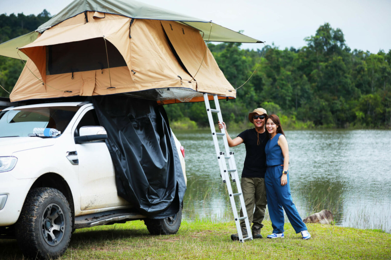 Cắm trại bằng ô tô, những vật dụng cần thiết khi đi cắm trại