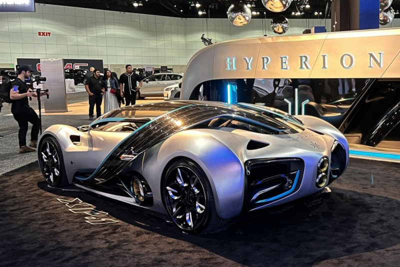 Hyperion XP-1,xe chạy năng lượng hydro,Hyperion,Los Angeles Auto Show 2022,LAAS 2022