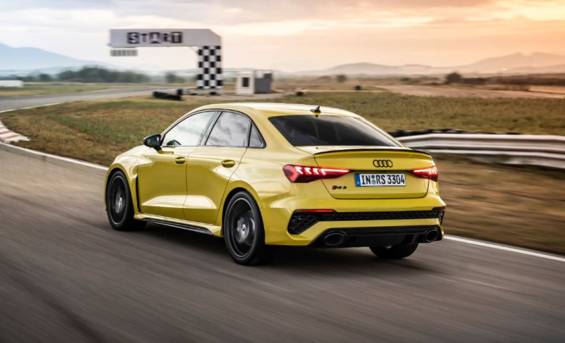 Audi RS3,Top 5 ô tô sedan tăng tốc nhanh nhất thị trường hiện nay