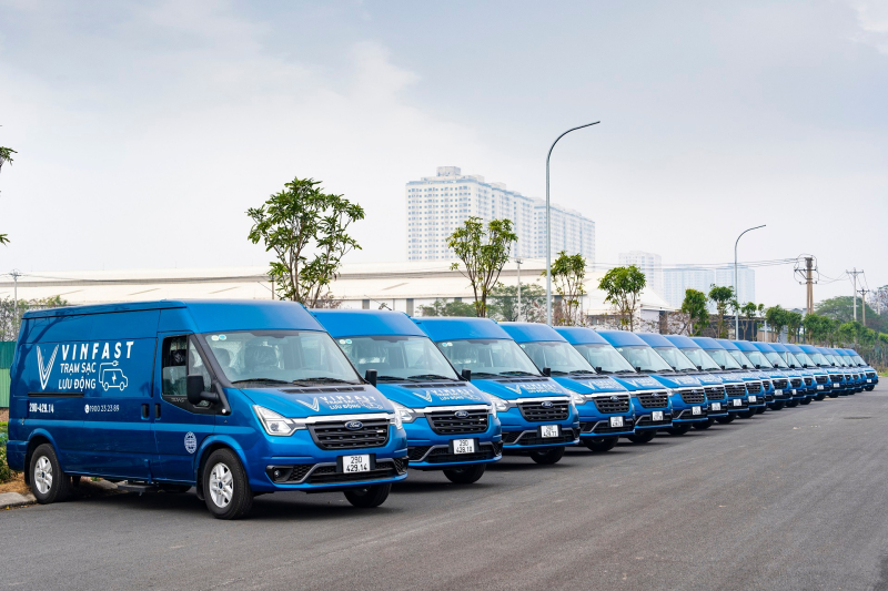 VinFast triển khai xe sạc pin lưu động,xe sạc pin lưu động VinFast,sạc pin lưu động,VinFast,giá sạc pin lưu động VinFast